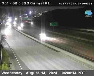 SB 5 at Carmel Mountain Rd.