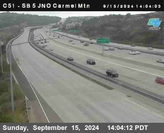 SB 5 at Carmel Mountain Rd.