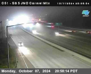 SB 5 at Carmel Mountain Rd.