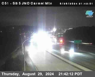 SB 5 at Carmel Mountain Rd.