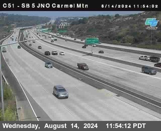 SB 5 at Carmel Mountain Rd.