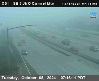 SB 5 at Carmel Mountain Rd.