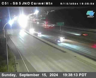 SB 5 at Carmel Mountain Rd.