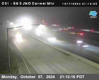 SB 5 at Carmel Mountain Rd.