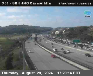 SB 5 at Carmel Mountain Rd.