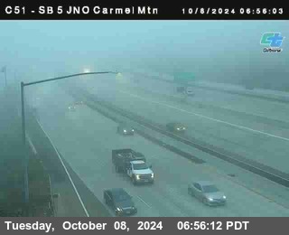 SB 5 at Carmel Mountain Rd.