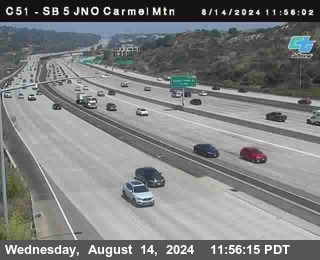 SB 5 at Carmel Mountain Rd.