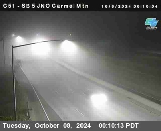 SB 5 at Carmel Mountain Rd.