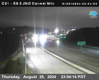 SB 5 at Carmel Mountain Rd.