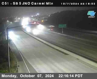 SB 5 at Carmel Mountain Rd.