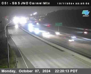 SB 5 at Carmel Mountain Rd.