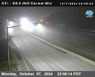 SB 5 at Carmel Mountain Rd.