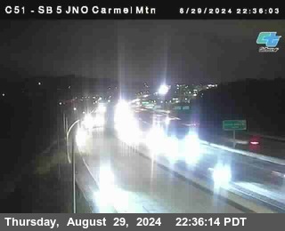 SB 5 at Carmel Mountain Rd.