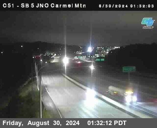 SB 5 at Carmel Mountain Rd.