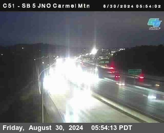 SB 5 at Carmel Mountain Rd.