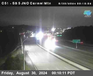 SB 5 at Carmel Mountain Rd.