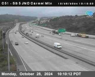 SB 5 at Carmel Mountain Rd.