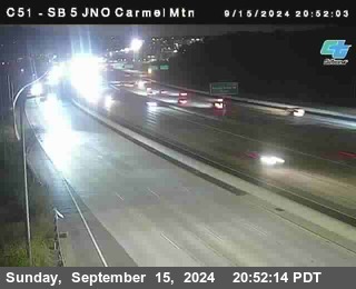 SB 5 at Carmel Mountain Rd.