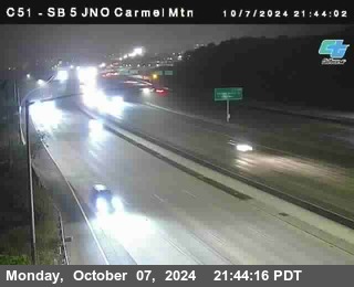 SB 5 at Carmel Mountain Rd.