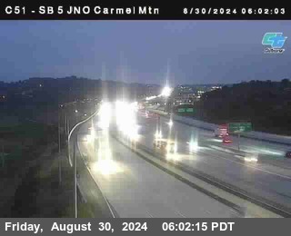 SB 5 at Carmel Mountain Rd.