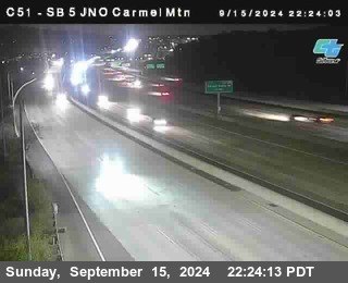 SB 5 at Carmel Mountain Rd.