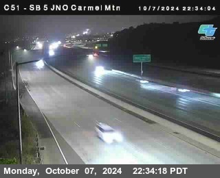 SB 5 at Carmel Mountain Rd.