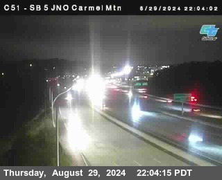 SB 5 at Carmel Mountain Rd.