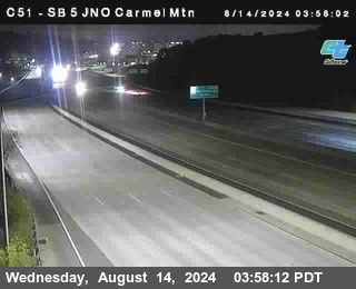 SB 5 at Carmel Mountain Rd.