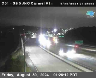 SB 5 at Carmel Mountain Rd.