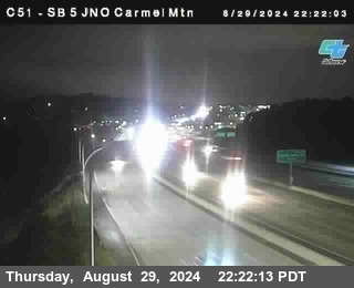 SB 5 at Carmel Mountain Rd.