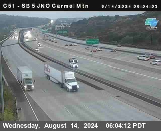 SB 5 at Carmel Mountain Rd.