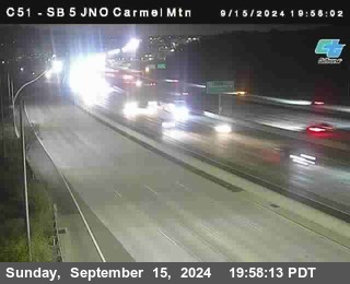 SB 5 at Carmel Mountain Rd.