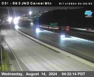 SB 5 at Carmel Mountain Rd.