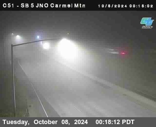 SB 5 at Carmel Mountain Rd.