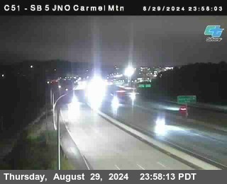 SB 5 at Carmel Mountain Rd.