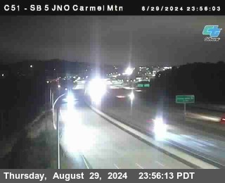 SB 5 at Carmel Mountain Rd.