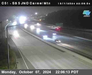 SB 5 at Carmel Mountain Rd.