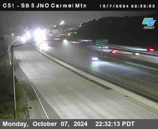 SB 5 at Carmel Mountain Rd.