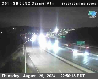 SB 5 at Carmel Mountain Rd.