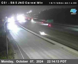 SB 5 at Carmel Mountain Rd.