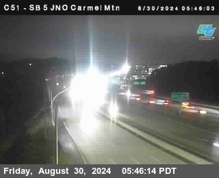 SB 5 at Carmel Mountain Rd.