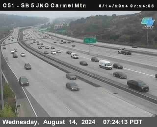 SB 5 at Carmel Mountain Rd.