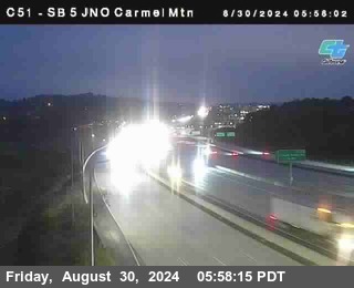 SB 5 at Carmel Mountain Rd.