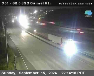 SB 5 at Carmel Mountain Rd.