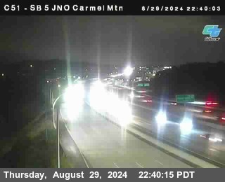 SB 5 at Carmel Mountain Rd.