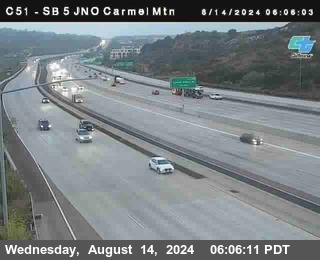 SB 5 at Carmel Mountain Rd.