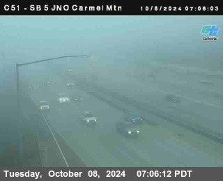 SB 5 at Carmel Mountain Rd.