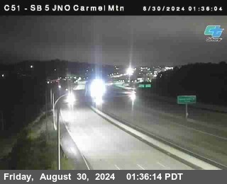 SB 5 at Carmel Mountain Rd.