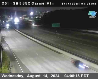 SB 5 at Carmel Mountain Rd.