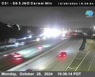 SB 5 at Carmel Mountain Rd.